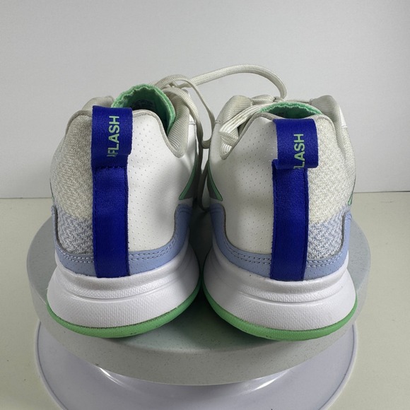 Adidas Defiant Flash Mens Tennis Shoes White Silver Mint Green Sneakers 8.5 main image 7